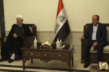 رئيس ائتلاف دولة القانون نوري المالكي يستقبل الشيخ شهرياري في بغداد
