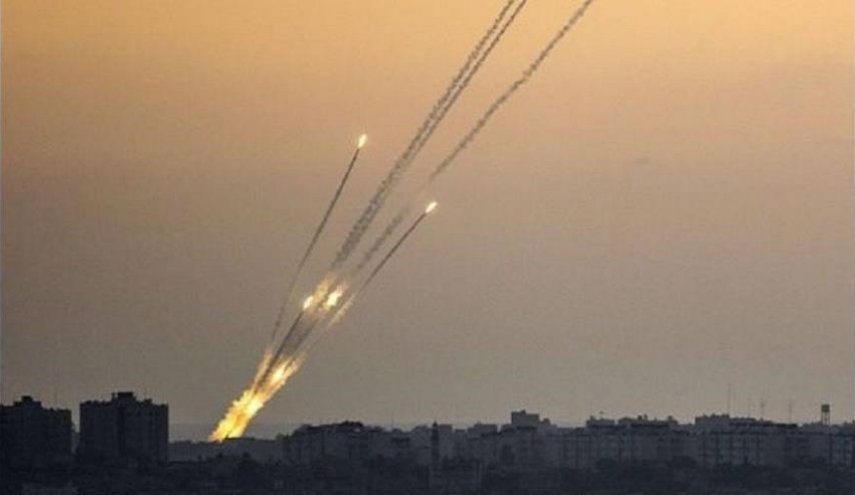 صواريخ فلسطينية من قطاع غزة