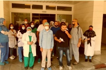موظفو مستشفى صيجا الحكومي