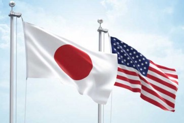 American Japanese Flags