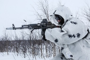 قوات روسية  في القطب الشمالي