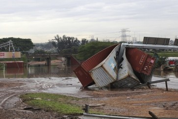 فيضانات في جنوب افريقيا