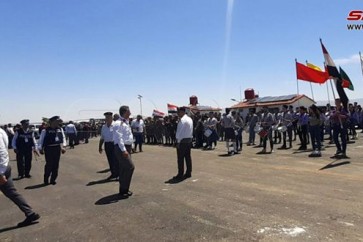 افتتاح مركز مطربا الحدودي مع لبنان بحضور فعاليات من البلدين