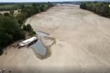 الجفاف في اوروبا تهدد الشحن النهري