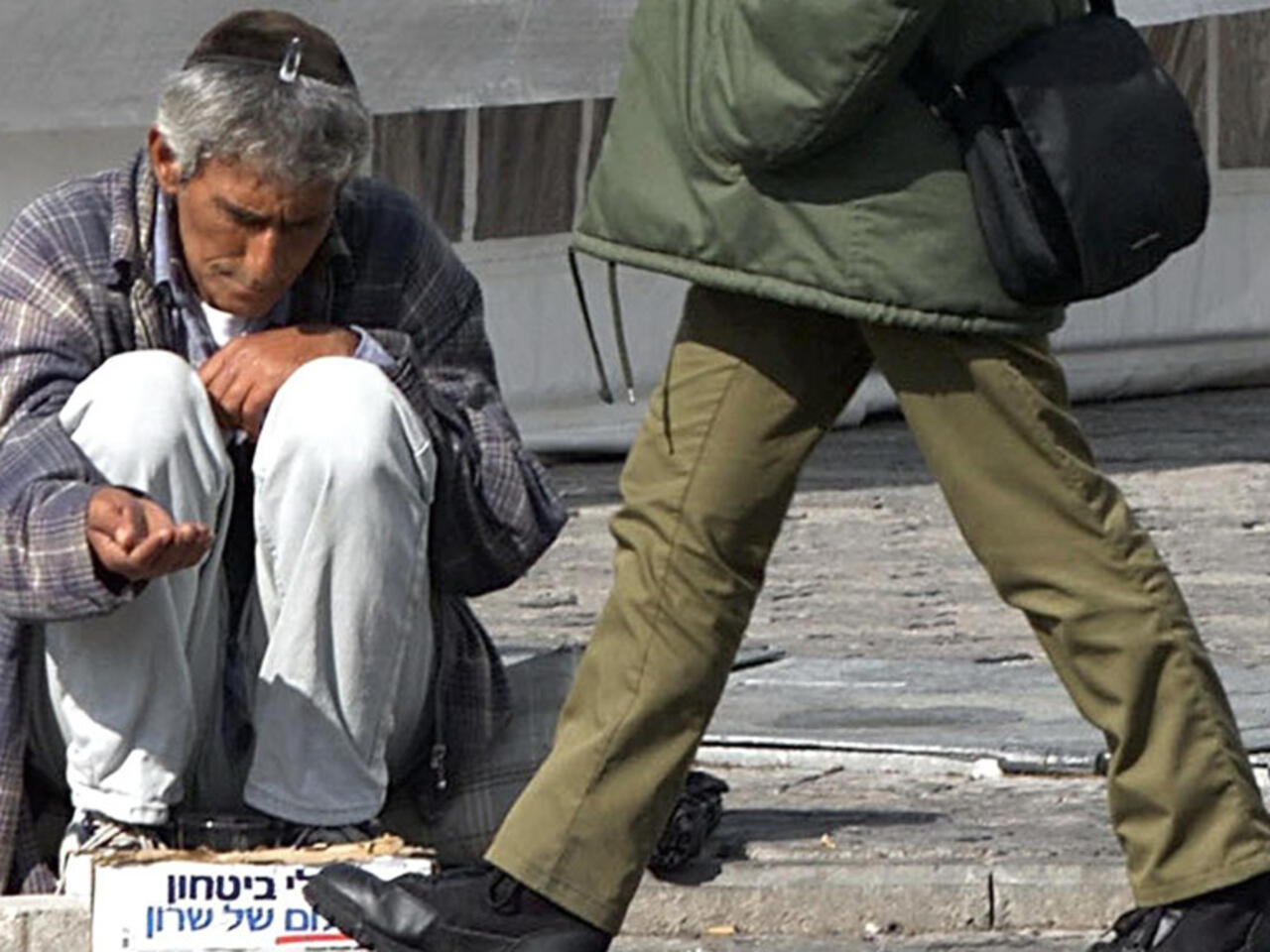 الفقر في الكيان الصهيوني