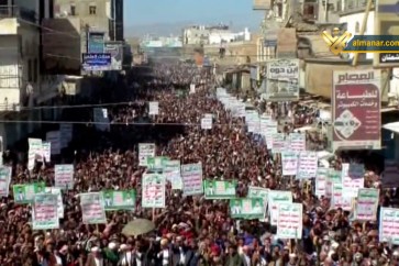 اليمن مسيرة جماهيرية حاشدة في صعدة استنكاراً لإحراق نسخة من المصحف الشريف في السويد.00_00_11_23.Still001