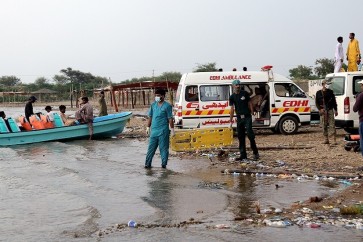 حادث غرق قارب في إحدى بحيرات باكستان (صورة أرشيفية)