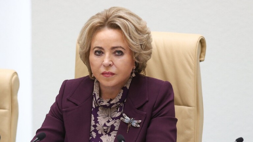 رئيسة مجلس الاتحاد الروسي فالينتينا ماتفيينكو