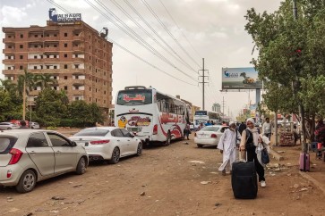 نازحين من السودان