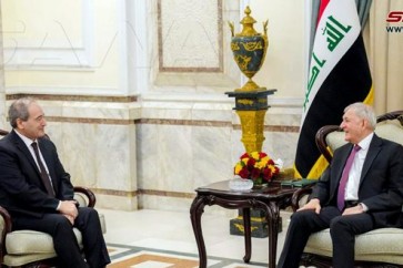 الرئيس العراقي ووزير الخارجية السوري