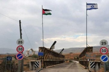 الحدود الاردنية الفلسطينية
