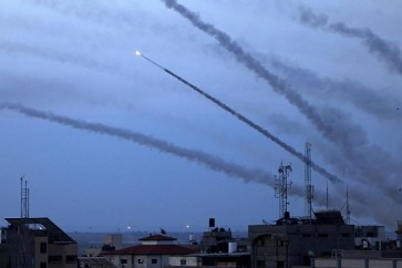 صواريخ المقاومة تنطلق من غزة