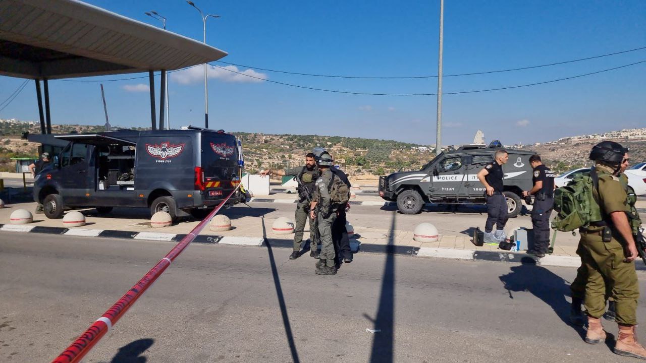 انتشار لجنود العدو في مكان العملية