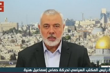 رئيس المكتب السياسي لحركة حماس اسماعيل هنية