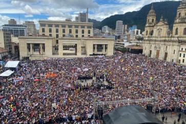 Gaza Protests Colombia