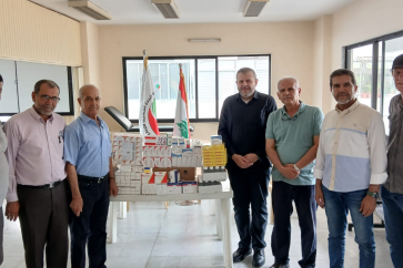 وفد من حزب الله جال على المستوصفات في مدينة صيدا